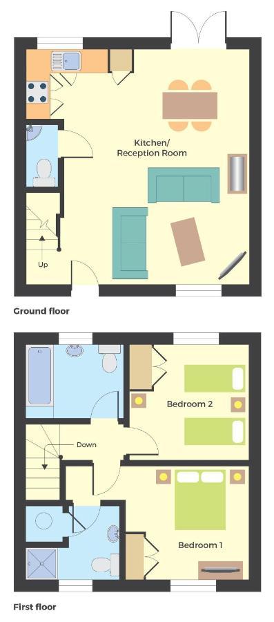 Peveril Cottage - Darwin Lake Holiday Village 马特洛克 外观 照片